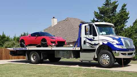 collector car towing Kennedale